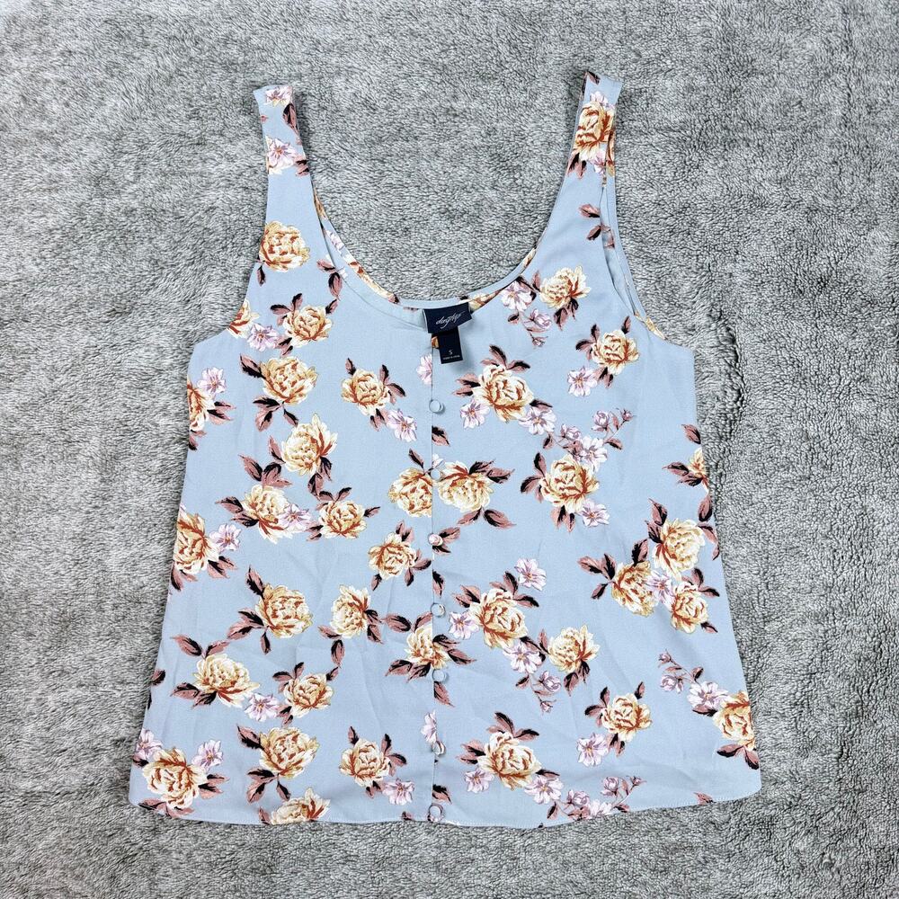 Daytrip Tank Women's Small Blue Floral